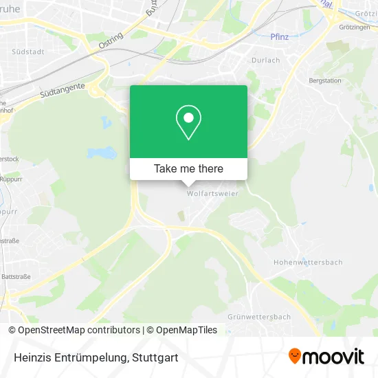 Карта Heinzis Entrümpelung