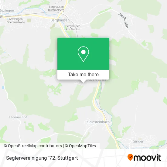 Карта Seglervereinigung '72