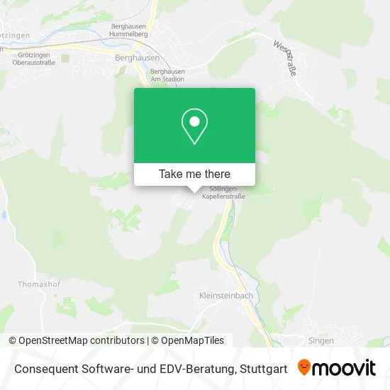 Карта Consequent Software- und EDV-Beratung