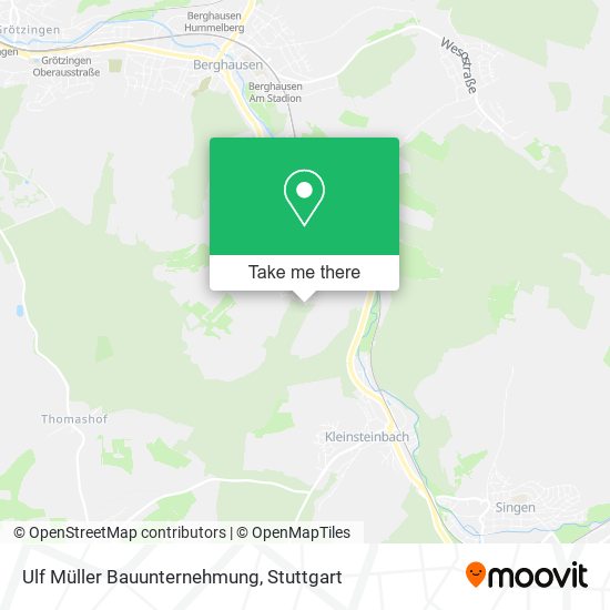 Ulf Müller Bauunternehmung map