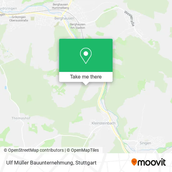 Карта Ulf Müller Bauunternehmung