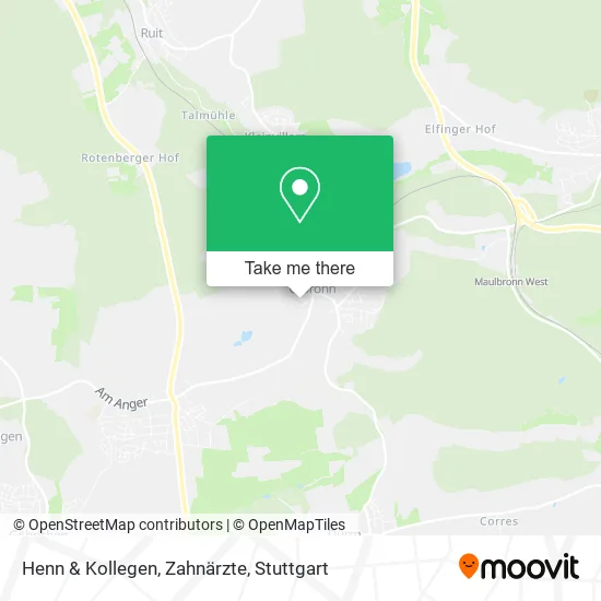 Карта Henn & Kollegen, Zahnärzte