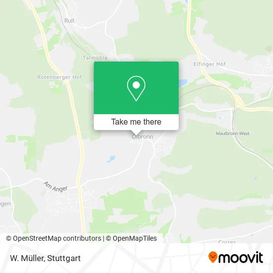 Карта W. Müller