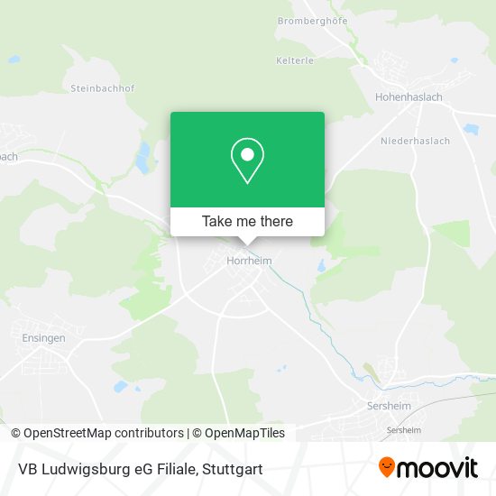 Карта VB Ludwigsburg eG Filiale