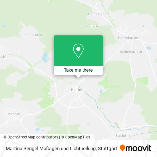 Карта Martina Bengel Maßagen und Lichtheilung