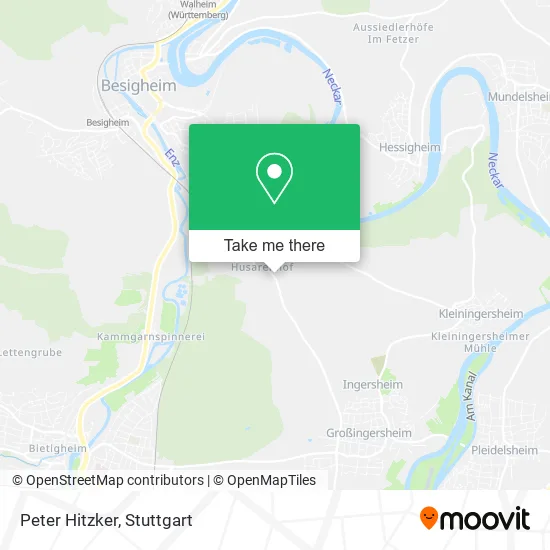 Карта Peter Hitzker