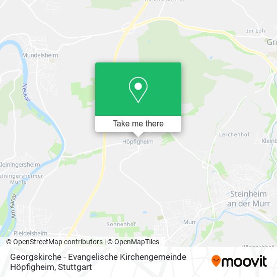 Georgskirche - Evangelische Kirchengemeinde Höpfigheim map