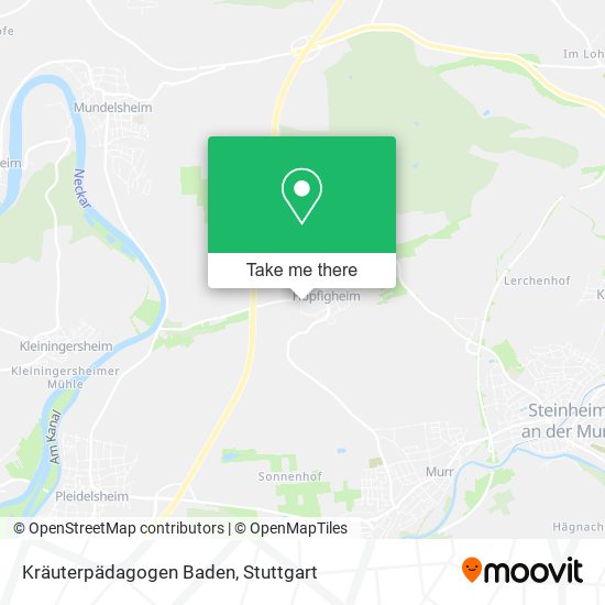 Kräuterpädagogen Baden map