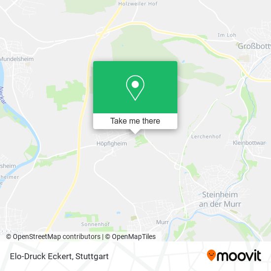 Elo-Druck Eckert map