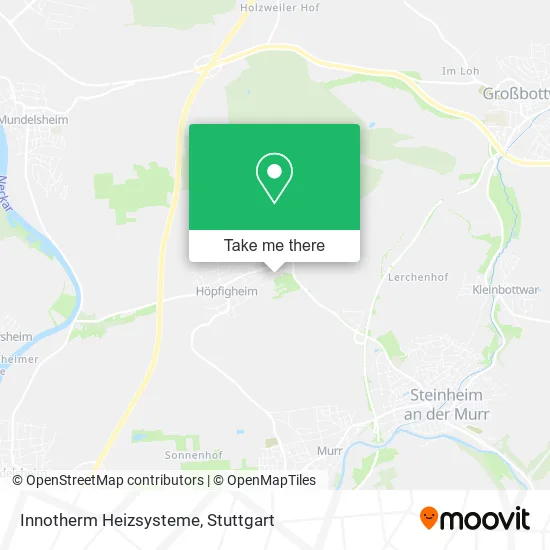 Карта Innotherm Heizsysteme