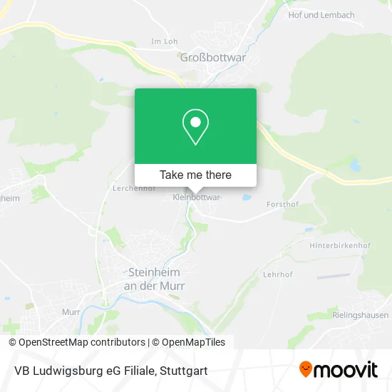 Карта VB Ludwigsburg eG Filiale