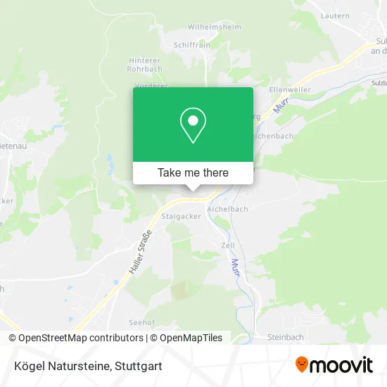 Карта Kögel Natursteine