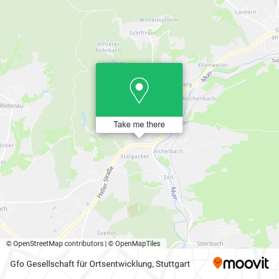 Gfo Gesellschaft für Ortsentwicklung map