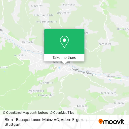 Карта Bkm - Bausparkasse Mainz AG, Adem Ergezen