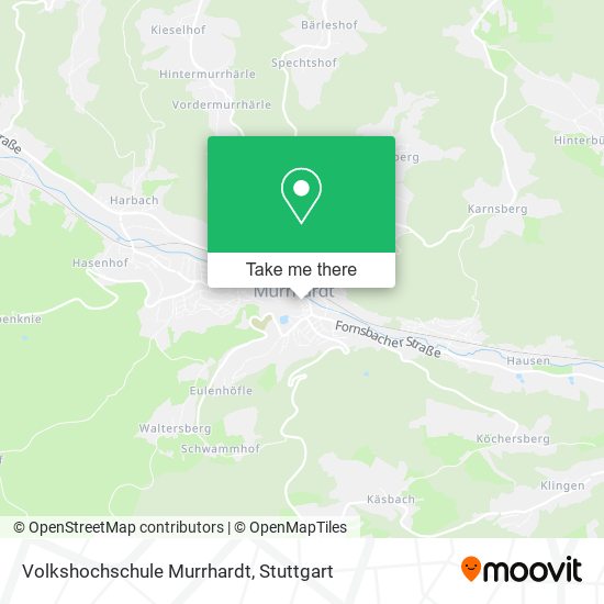 Карта Volkshochschule Murrhardt