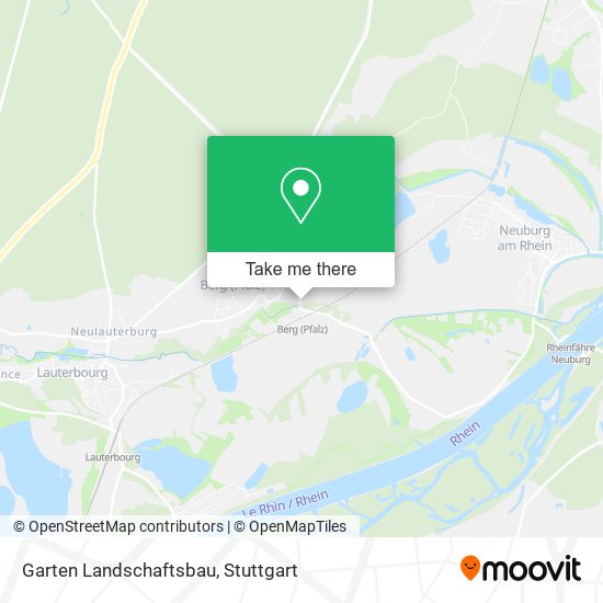 Garten Landschaftsbau map