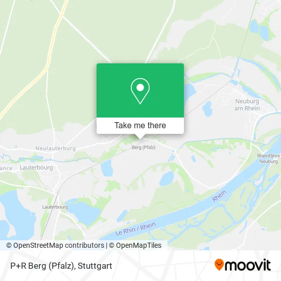 Карта P+R Berg (Pfalz)