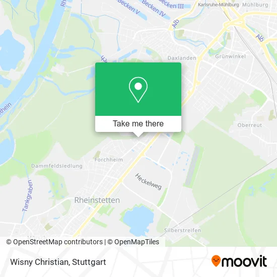 Карта Wisny Christian