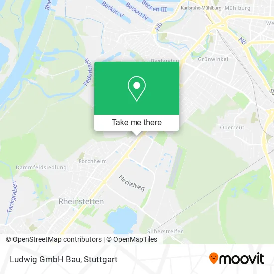 Карта Ludwig GmbH Bau