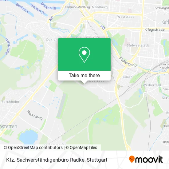 Карта Kfz.-Sachverständigenbüro Radke