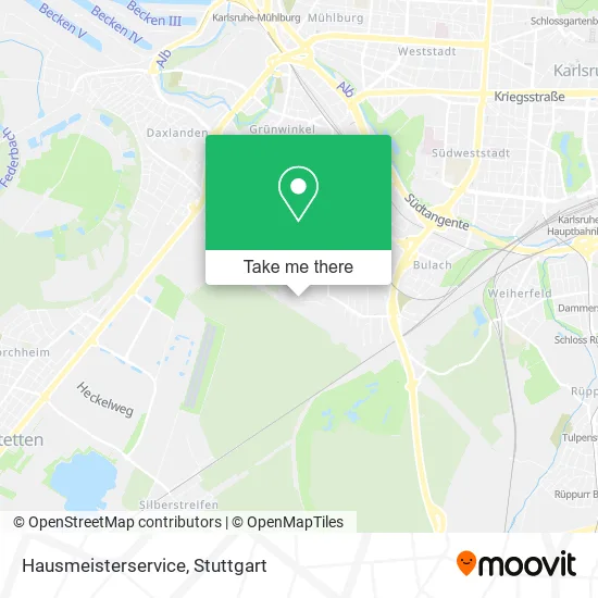 Карта Hausmeisterservice