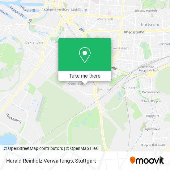 Harald Reinholz Verwaltungs map