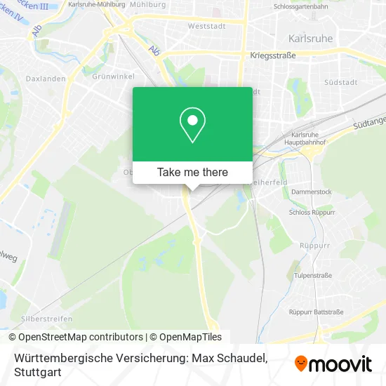 Карта Württembergische Versicherung: Max Schaudel