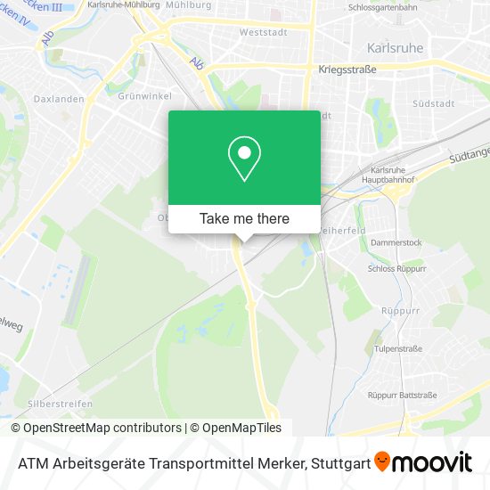 ATM Arbeitsgeräte Transportmittel Merker map