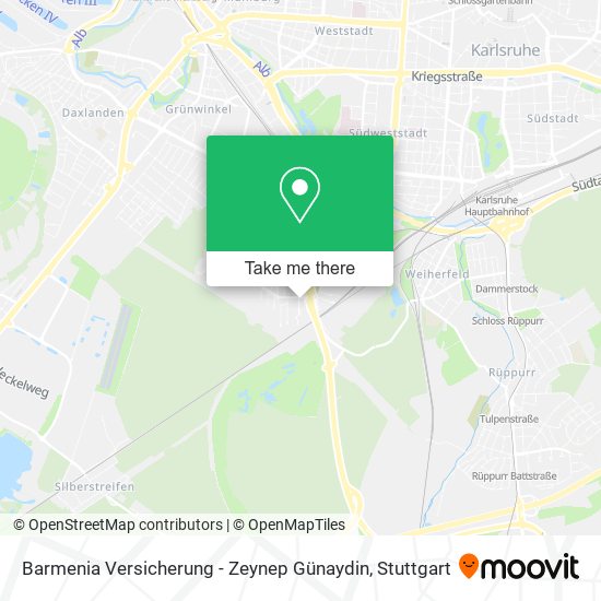 Barmenia Versicherung - Zeynep Günaydin map