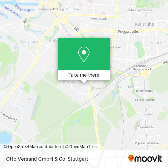 Карта Otto Versand GmbH & Co