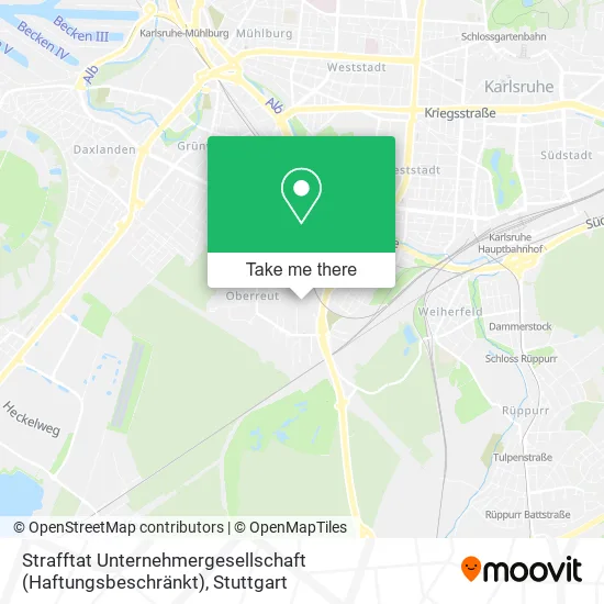 Карта Strafftat Unternehmergesellschaft (Haftungsbeschränkt)