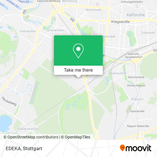 EDEKA map