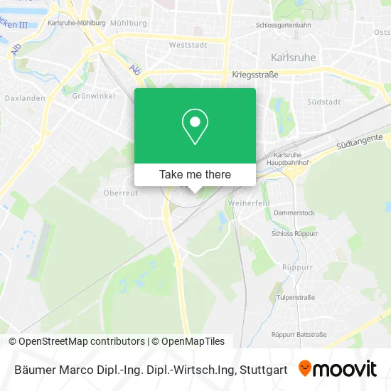 Карта Bäumer Marco Dipl.-Ing. Dipl.-Wirtsch.Ing