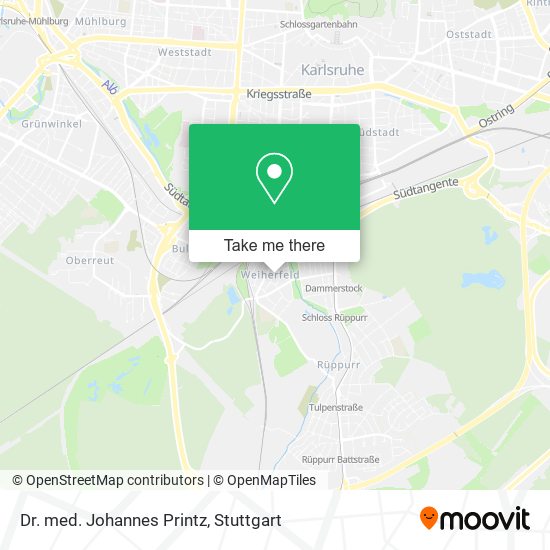 Dr. med. Johannes Printz map