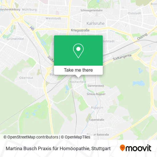 Карта Martina Busch Praxis für Homöopathie
