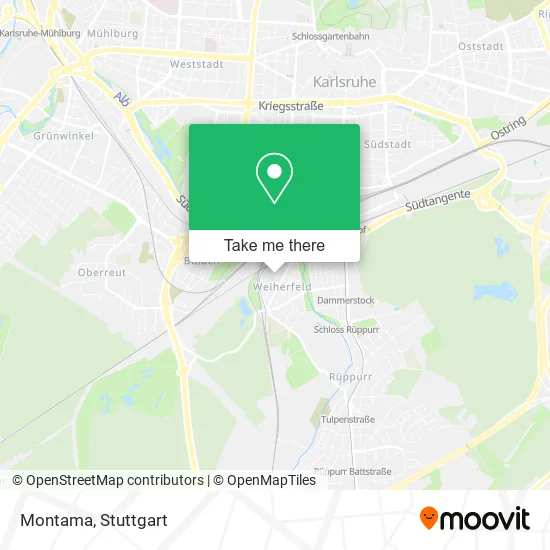 Карта Montama