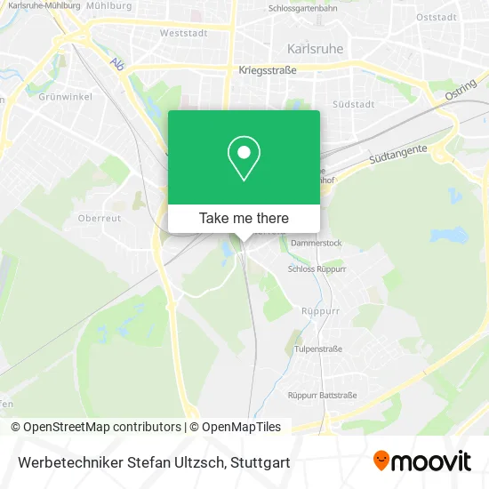 Карта Werbetechniker Stefan Ultzsch
