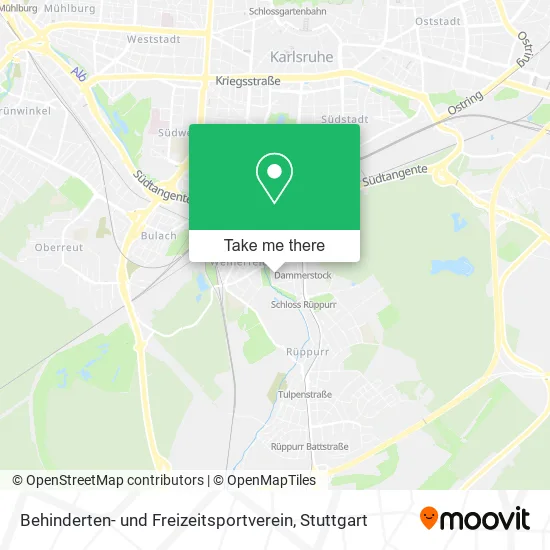 Карта Behinderten- und Freizeitsportverein