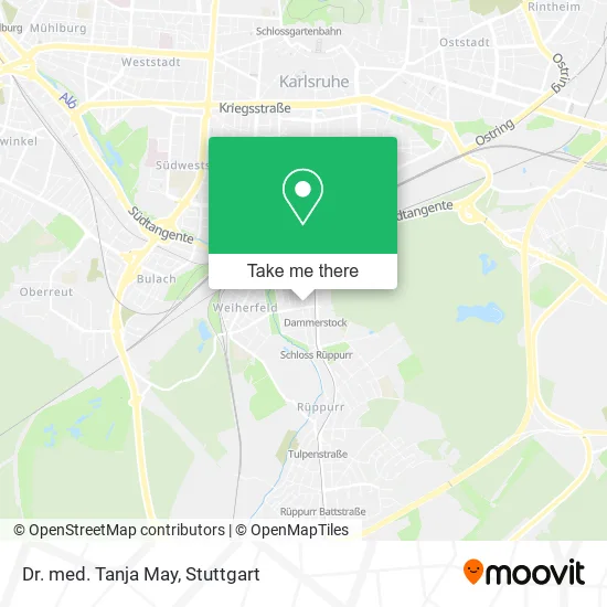 Карта Dr. med. Tanja May