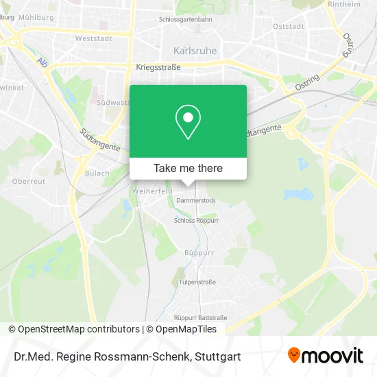 Карта Dr.Med. Regine Rossmann-Schenk