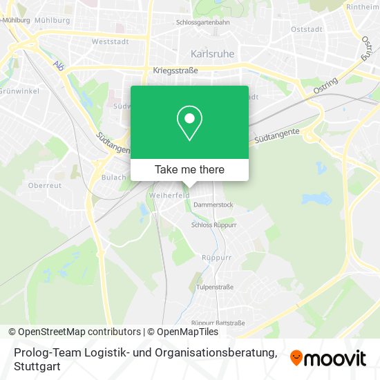 Prolog-Team Logistik- und Organisationsberatung map