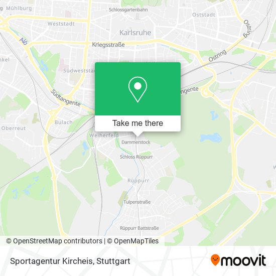 Sportagentur Kircheis map