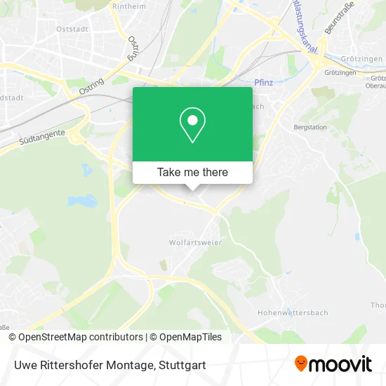 Карта Uwe Rittershofer Montage