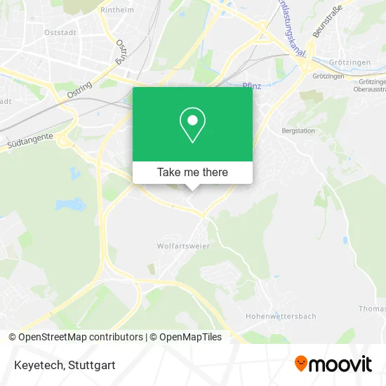 Карта Keyetech