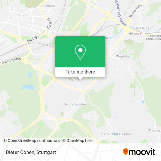 Карта Dieter Cohen