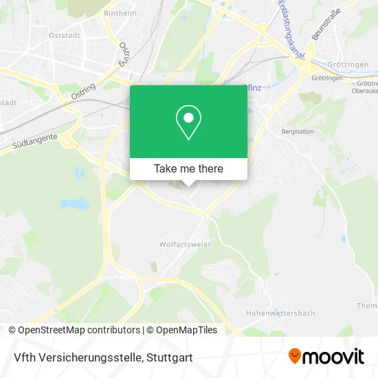 Карта Vfth Versicherungsstelle