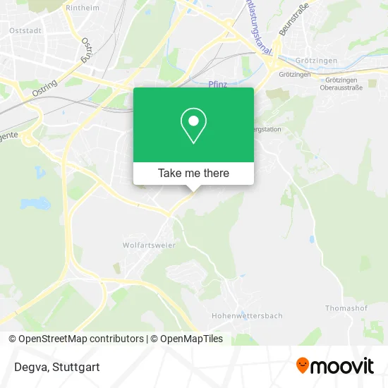 Карта Degva