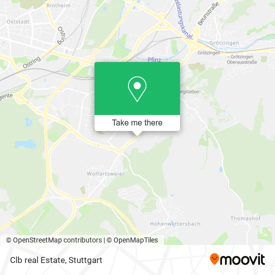 Карта Clb real Estate