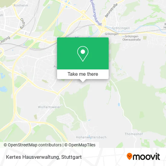 Карта Kertes Hausverwaltung