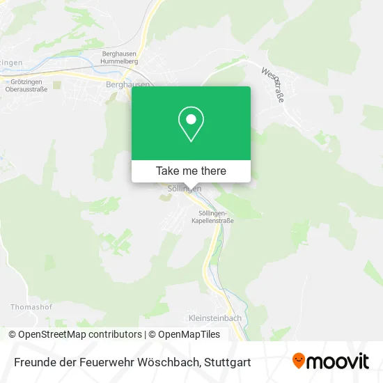 Карта Freunde der Feuerwehr Wöschbach